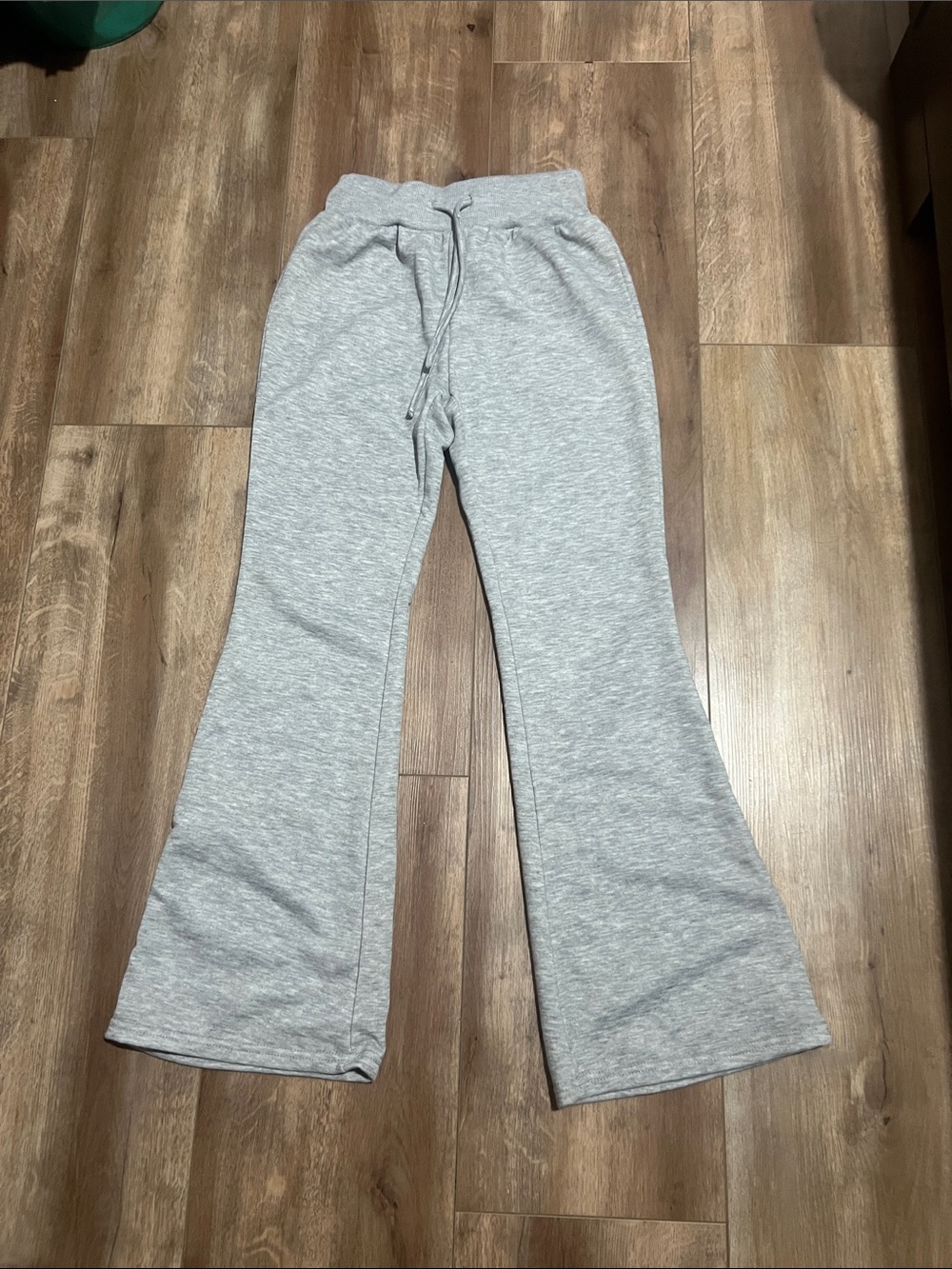 SHEIN Light Gray Kids Flare Sweatpants